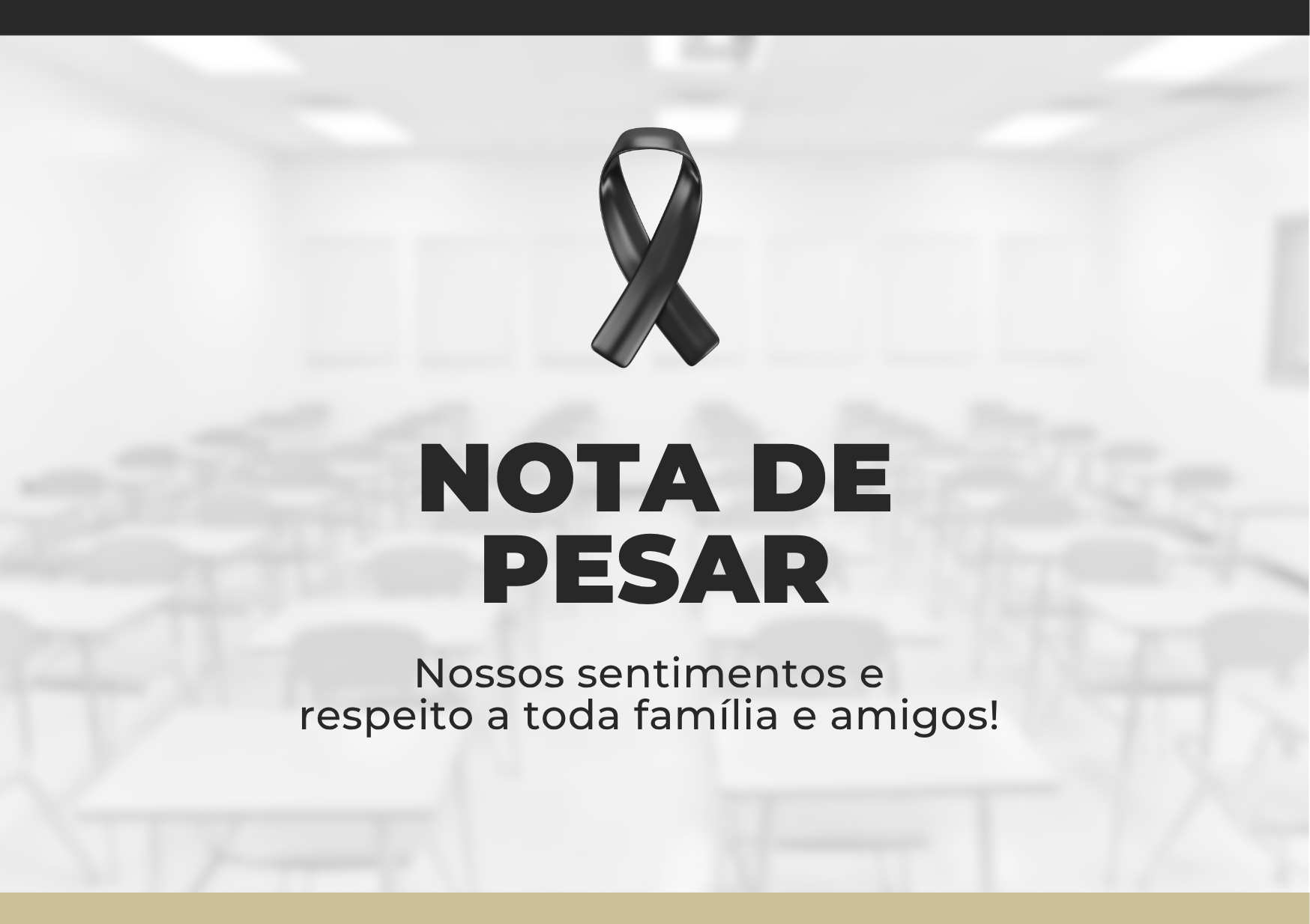 Nota de Pesar – Fabrício Augusto Rodrigues Coelho