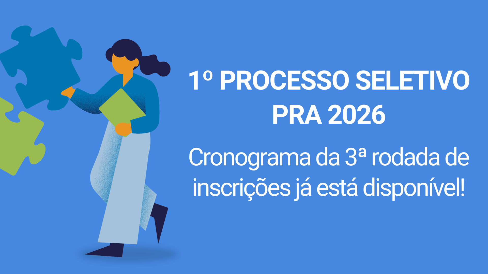 Processo Seletivo NGPR 2026: cronograma da 3ª rodada de inscrições já está disponível
